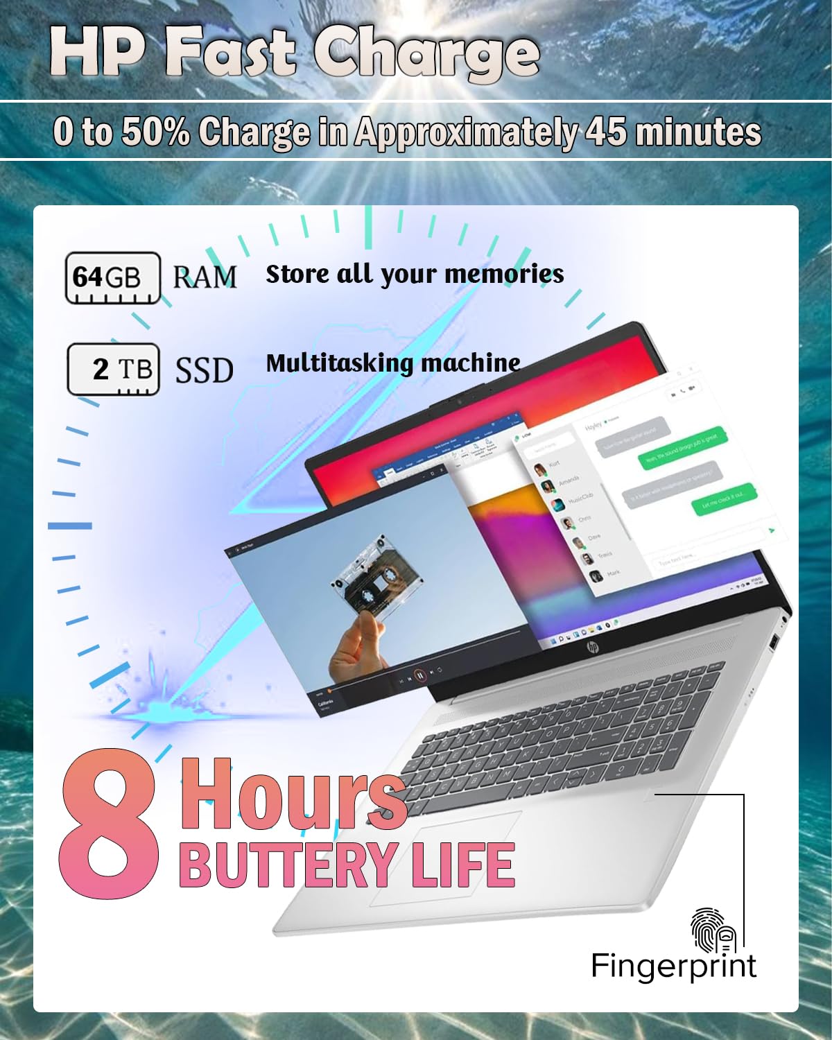 Amazon.co.jp: HP 17.3 ノートパソコン ビジネス用 - Windows 11 Pro